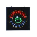 Panneau lumineux Cappuccino