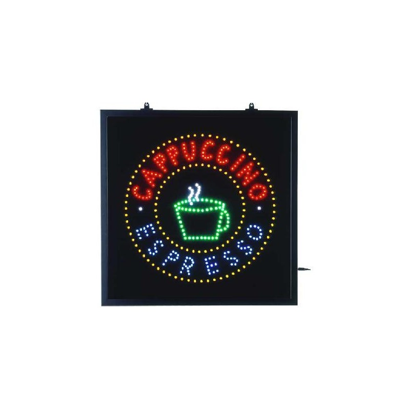 Panneau lumineux Cappuccino