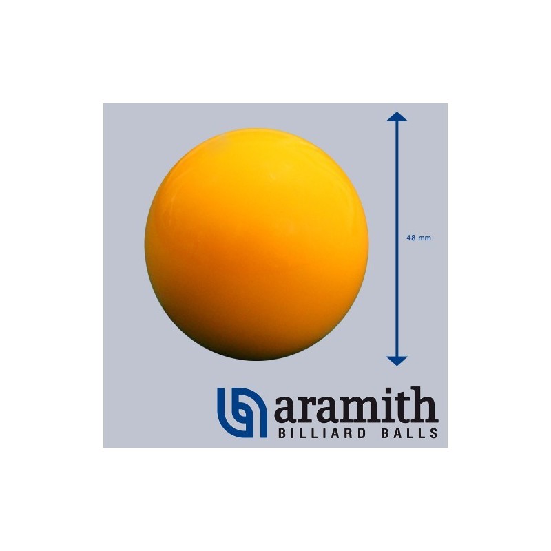 Bille Jaune Aramith 48 mm