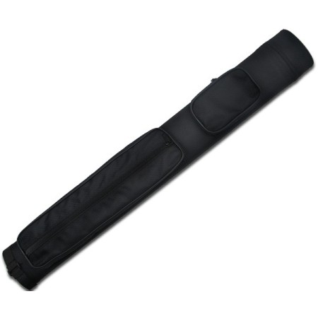 Etui ovale rigide 2 fûts 4 flèches Noir