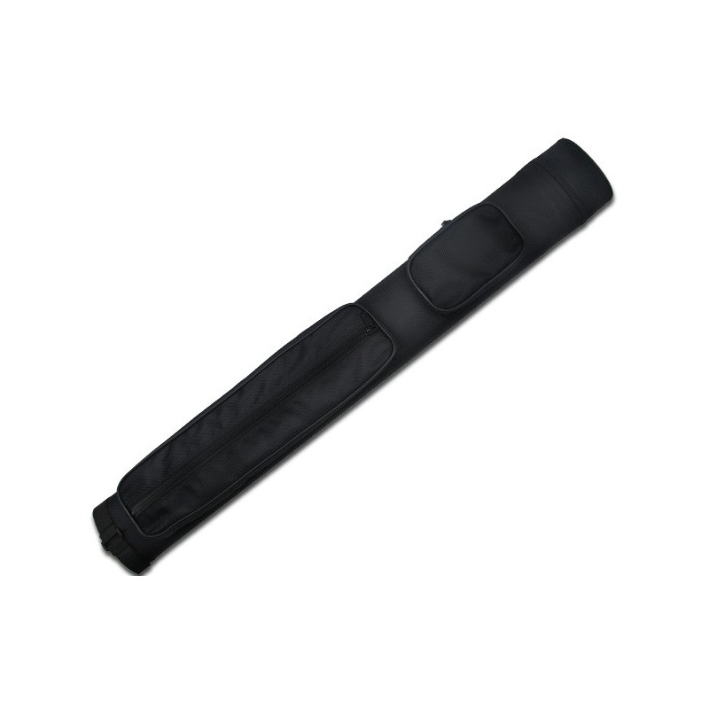 Etui ovale rigide 2 fûts 4 flèches Noir