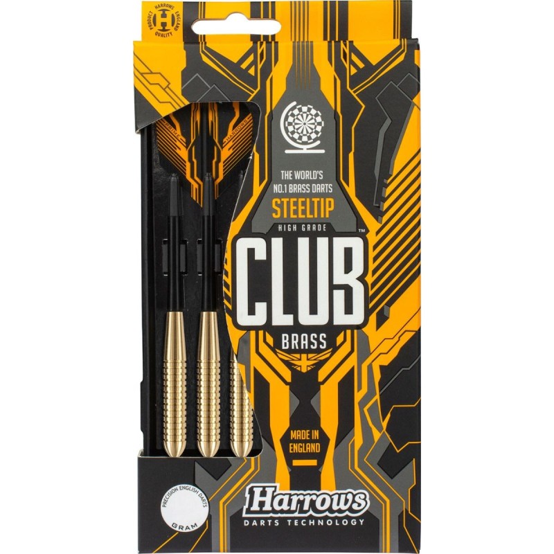 Fléchettes Harrows Club Brass - La Boutique du Billard
