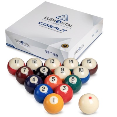 Jeu de Billes DynaSpheres Pool Elemental Cobalt 57,2 mm