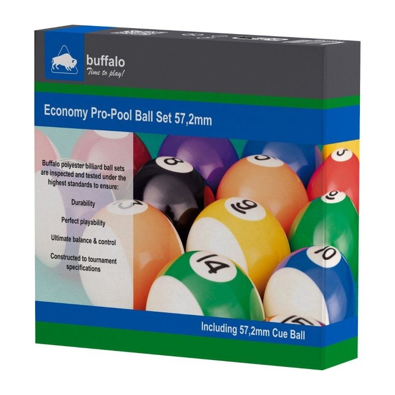 Jeu de Billes Pool Anglais 50,8 mm