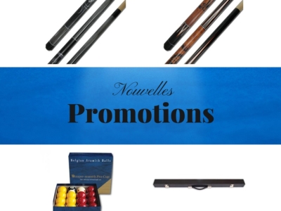 [PROMOTION] Queues de billard, jeu de billes et mallette