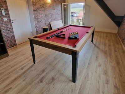 Installation d'un superbe billard table Factory de 2,30m