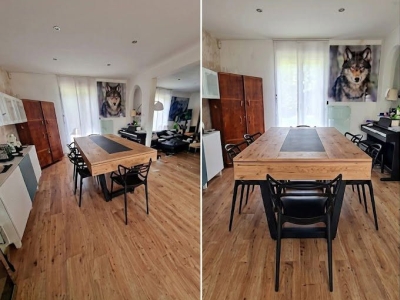 Table de salle à manger ou espace de jeu ? Plus besoin de choisir !
